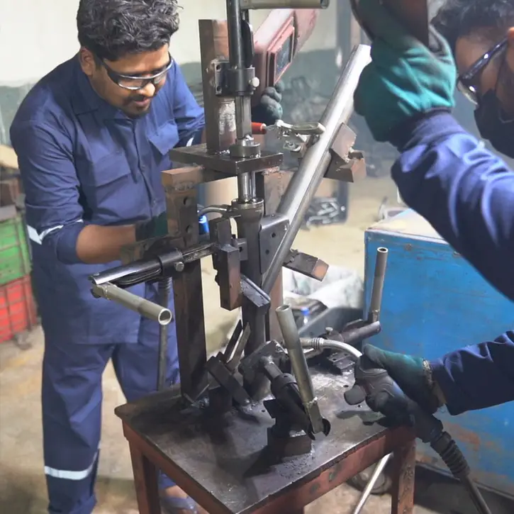 Welding Line For Frame Sub Assembly