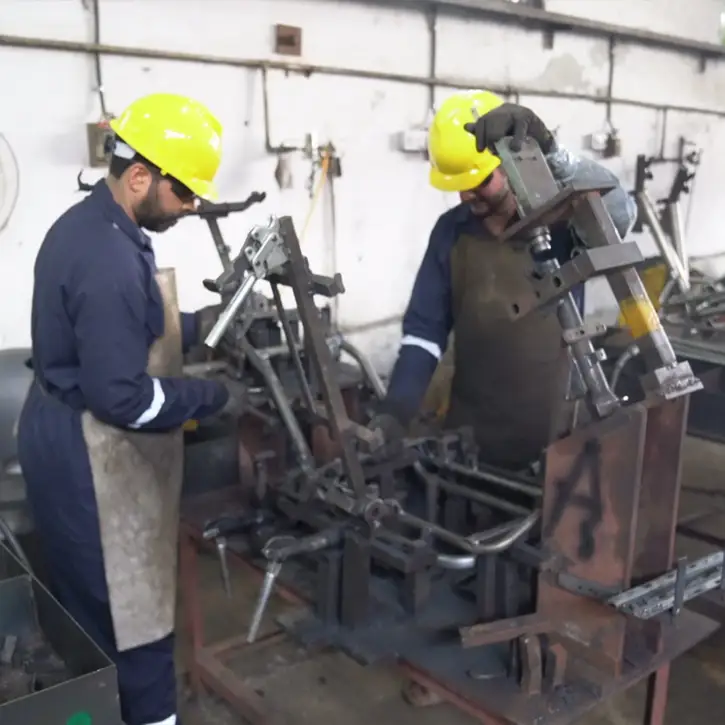 Welding Line For Frame Assembly